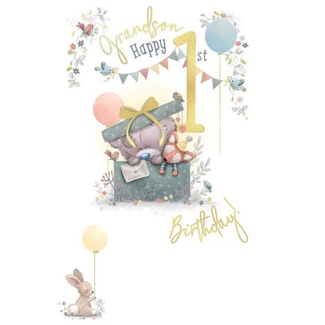 Grandson 1st Birthday Me to You Bear Birthday Card £2.49